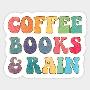 Coffee Books and Rain Sticker
